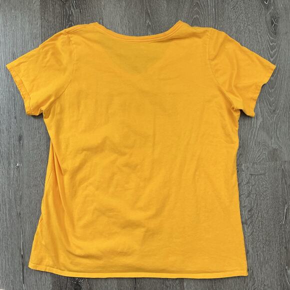 Iowa Hawkeyes Mens Shirt  2XL Gold Black Tee T‎ Nike College Sports Logo - Picture 6 of 7